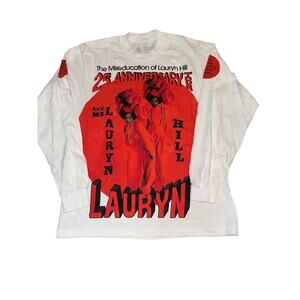 The Miseducation of Lauryn Hill 25th Anniversary Tour Long Sleeve Shirt S NEW